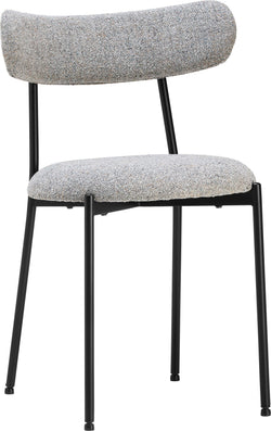 Sedia ROBI - grigia / L: 47 cm x P: 51,5 cm x A: 79 cm