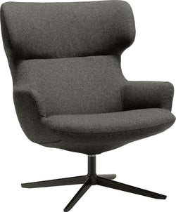 Fauteuil ELVY - Anthracite / L : 81,0 cm x P : 90,0 cm x H : 96,5 cm