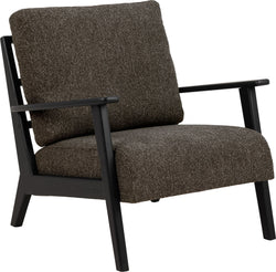 FAUSTO Fauteuil - anthracite / L: 83.0 cm x P: 75.0 cm x H: 80.0 cm
