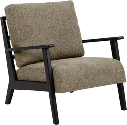 FAUSTO Sessel - Braun / B: 83.0 cm x T: 75.0 cm x H: 80.0 cm