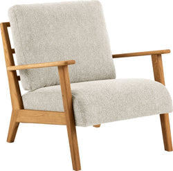 Fauteuil FAUSTO - Nature / L : 83,0 cm x P : 75,0 cm x H : 80,0 cm