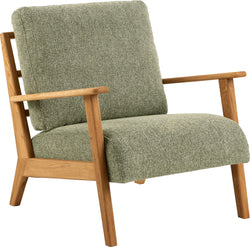 FAUSTO Sessel - Olive / B: 83.0 cm x T: 75.0 cm x H: 80.0 cm