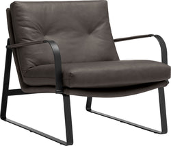 DAZIO Fauteuil - Grau / L: 73.0 cm x P: 91.0 cm x H: 73.0 cm