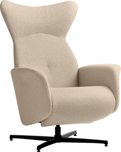 ASCAN Fauteuil relax - Nature / L: 76.0 cm x P: 78.0 cm x H: 114.0 cm