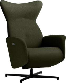 ASCAN Poltrona relax - Verde / L: 76.0 cm x P: 78.0 cm x A: 114.0 cm