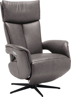 GÖTZ Fauteuil relax - Gris / L: 69.0 cm x P: 81.0 cm x H: 116.0 cm