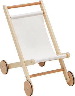 LEIRA Carrozzina per bambole - Naturale / L: 32.7 cm x P: 46.3 cm x A: 49.0 cm