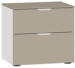 MODUL Nachttisch - Nougat / B: 45.0 cm x T: 43.0 cm x H: 42.0 cm