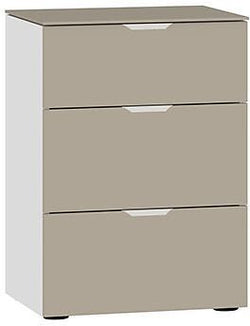 MODUL Nachttisch - Nougat / B: 45.0 cm x T: 43.0 cm x H: 65.0 cm