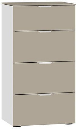 MODUL Kommode - Nougat / B: 45.0 cm x T: 43.0 cm x H: 87.0 cm
