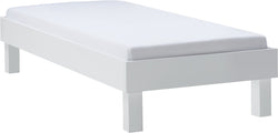 CARA Bett - Weiss / B: 90.0 cm x T: 200.0 cm