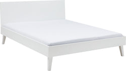 CARA Bett - Weiss / B: 140.0 cm x T: 200.0 cm