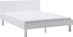 CARA Bett - Weiss / B: 160.0 cm x T: 200.0 cm