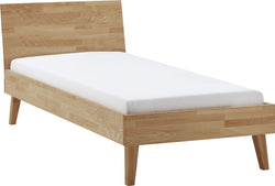 CARA Bett - Eiche / B: 90.0 cm x T: 200.0 cm
