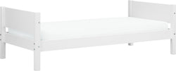 Flexa WHITE Letto singolo - Bianco / L: 100.0 cm x P: 210.0 cm x A: 67.0 cm