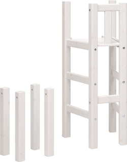 Flexa CLASSIC Plattform - White Wash / B: 50.0 cm x T: 234.0 cm x H: 123.0 cm