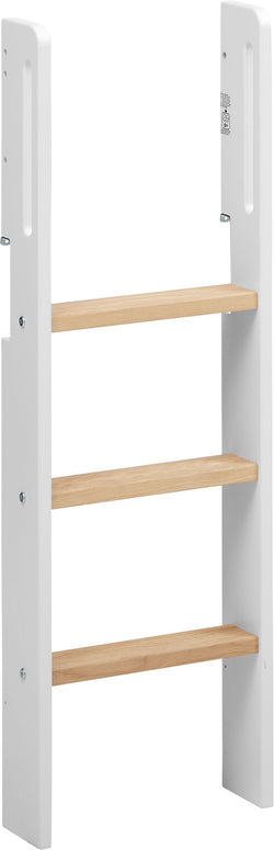 WHITE NOR Leiter gerade HHB weiss/Eiche - Weiss / B: 39.0 cm x T: 13.0 cm x H: 120.0 cm
