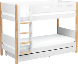 Flexa NOR Etagenbett - Weiss / B: 109.0 cm x T: 210.0 cm x H: 154.0 cm