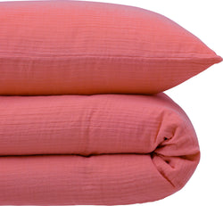 Set di biancheria da letto per bambini AARON - Rosso / L: 160,0 cm x P: 210,0 cm