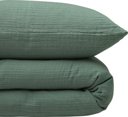 AARON Kinder Bettwäschegarnitur - Grün / B: 160.0 cm x T: 210.0 cm