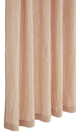 SOFIE Rideau prêt à poser opaque - Rose / L: 150.0 cm x H: 260.0 cm