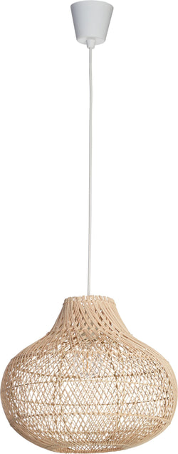 SIMONA Hängeleuchte - Natur / B: 36.0 cm x T: 36.0 cm x H: 31.0 cm