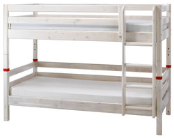 Cadre de lit simple CLASSIC blanc P1/2 - Blanc