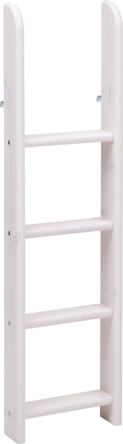 Flexa CLASSIC Scaletta diritta letto semialto - Sbiancato / P: 41.0 cm x L: 11.0 cm x A: 143.0 cm