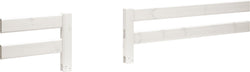 Flexa CLASSIC Sponda di sicurezza ripartita - Lavaggio bianco / L: 197.0 cm