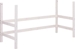 Flexa CLASSIC Montanti per letto rialzato - Lavaggio bianco / L: 100.0 cm x P: 210.0 cm x A: 118.0 cm
