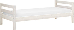Flexa CLASSIC Letto singolo - Lavaggio bianco / L: 100.0 cm x P: 210.0 cm x A: 67.0 cm