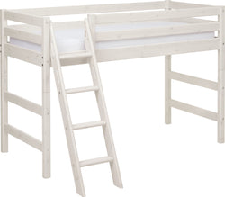 CLASSIC MHB Leiter schräg weiss - White Wash / B: 157.0 cm x T: 210.0 cm x H: 143.0 cm
