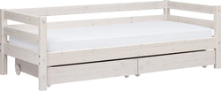 Flexa CLASSIC Letto combi - Lavaggio bianco / L: 100.0 cm x P: 210.0 cm x A: 67.0 cm
