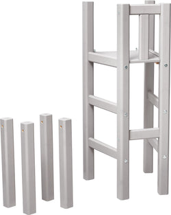 Flexa CLASSIC Piattaforma - Grigio / L: 50.0 cm x P: 234.0 cm x A: 123.0 cm