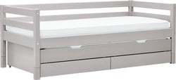Flexa CLASSIC Letto combi - Grigio / L: 100.0 cm x P: 210.0 cm x A: 77.0 cm