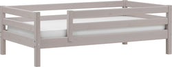 Flexa CLASSIC Letto singolo - Grigio / L: 100.0 cm x P: 210.0 cm x A: 67.0 cm