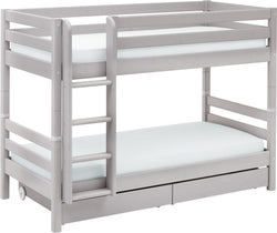 Flexa CLASSIC Letto a castello - Grigio / L: 110.0 cm x P: 210.0 cm x A: 154.0 cm