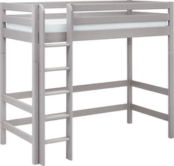 Flexa CLASSIC Letto rialzato - Grigio / L: 110.0 cm x P: 210.0 cm x A: 185.0 cm