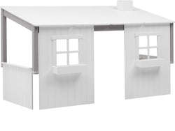 Flexa CLASSIC TREE HOUSE Aufbau ganzes Baumhaus - Grau / B: 112.0 cm x T: 210.0 cm x H: 129.0 cm