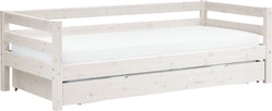Flexa CLASSIC Letto combi - Lavaggio bianco / L: 100.0 cm x P: 210.0 cm x A: 67.0 cm
