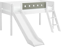 Flexa WHITE Letto semirialzato - Verde / L: 109.0 cm x P: 210.0 cm x A: 120.0 cm