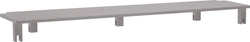 CLASSIC HB scrivania 200cm grigio - Grigio / L: 210.0 cm x P: 52.5 cm