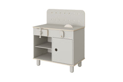 FLEXA Banco portautensili grigio - Grigio / P: 60.0 x A: 75.0