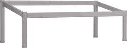 Flexa CLASSIC TREE HOUSE Telaio per tetto tessuto - Grigio / L: 100.0 cm x P: 210.0 cm x A: 76.7 cm