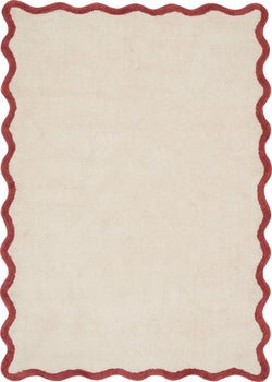 FAVIOLA Kinderteppich - rot / B: 120.0 cm x T: 170.0 cm