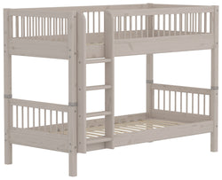 Flexa CLASSIC Leiter gerade Etagenbett - Grau / B: 110.0 cm x T: 210.0 cm x H: 154.0 cm