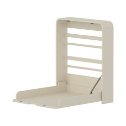 NOVA Wandhängender Wickeltisch - Creme / B: 64.0 cm x T: 15.0 cm x H: 78.0 cm