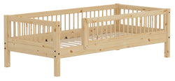 Flexa CLASSIC Lit simple - Nature / L: 100.0 cm x P: 210.0 cm x H: 67.0 cm