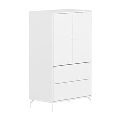Flexa SAGA Schrank - Weiss / B: 75.0 cm x T: 45.0 cm x H: 129.5 cm