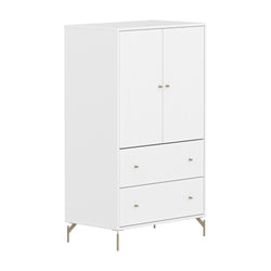 Flexa SAGA Armadio - Bianco / L: 75.0 cm x P: 45.0 cm x A: 129.5 cm